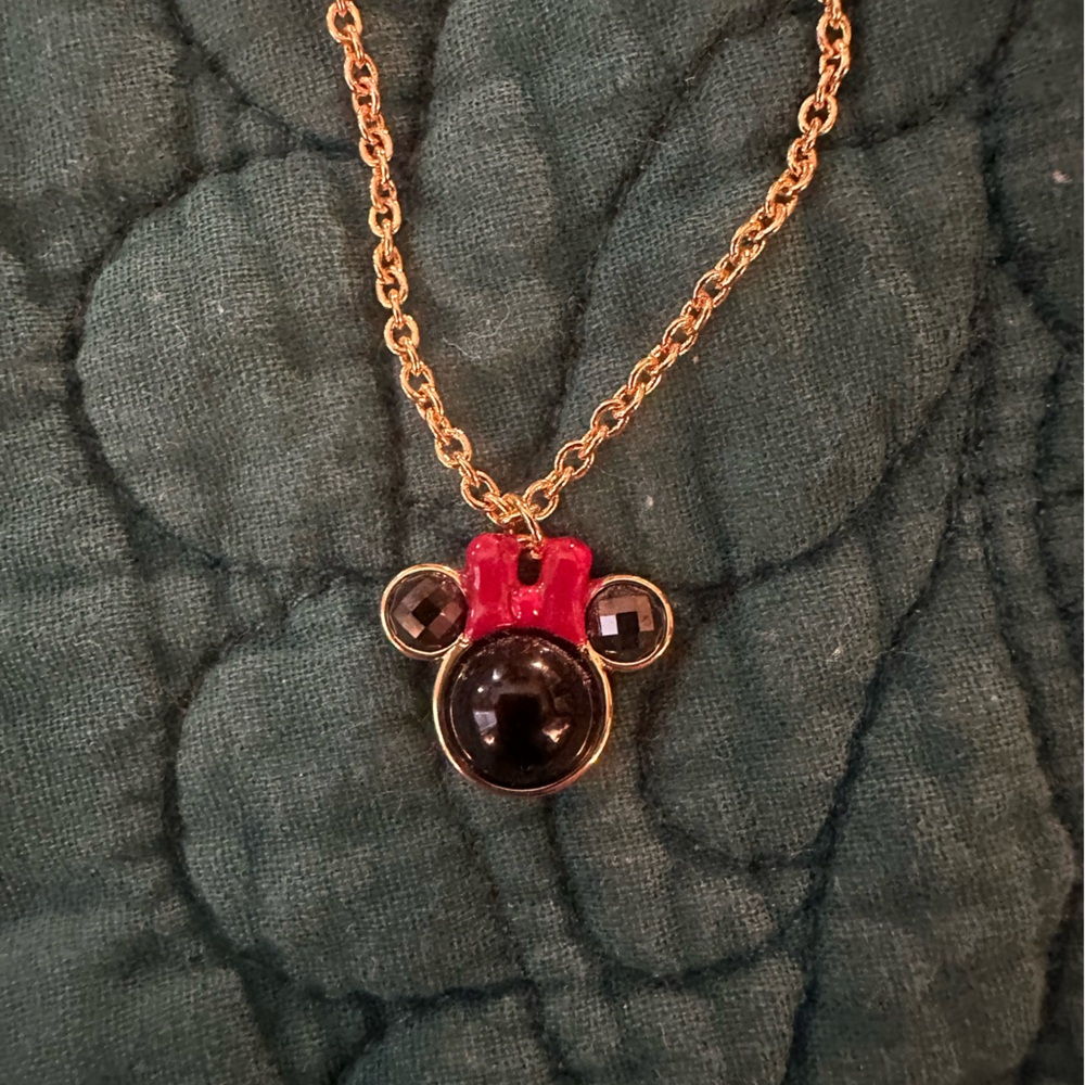 Disney x Kate Spade New York Minnie Pendant Necklace gold - Picture 2 of 9